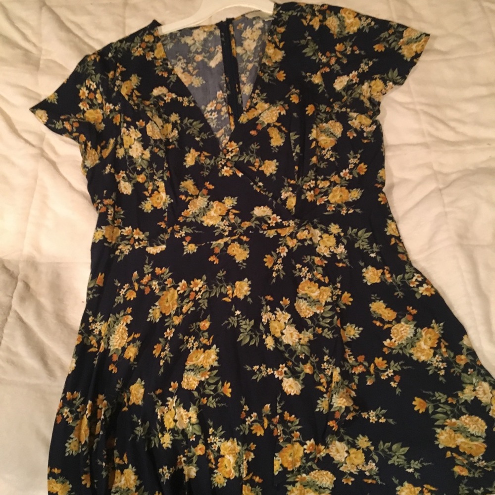 Floral print Forever 21 romper skort